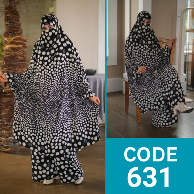 VIP Luxury Khimar Plazu Set (631)