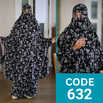 VIP Luxury Khimar Plazu Set (632)