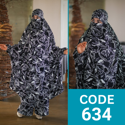 VIP Luxury Khimar Plazu Set (634)