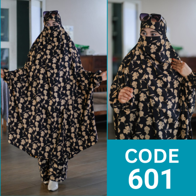 Luxury Khimar Plazu Set (601)