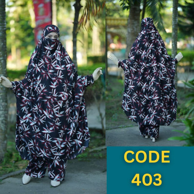 Luxury Khimar Plazu Set (403)