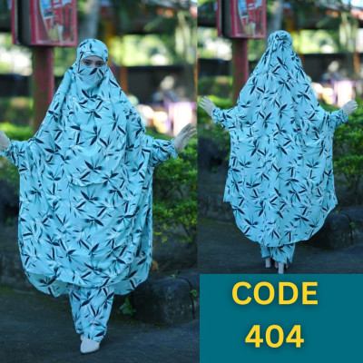 Luxury Khimar Plazu Set (404)