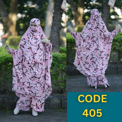 Luxury Khimar Plazu Set (405)