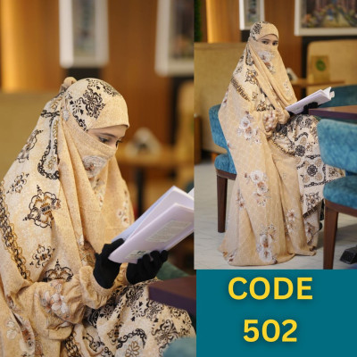 Luxary Zilbab Abaya Khimar (502)