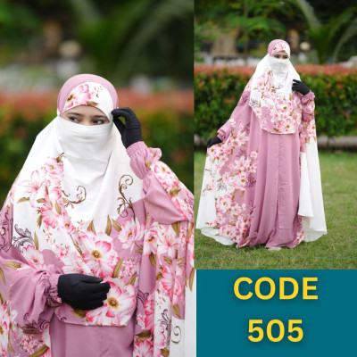 Luxary Zilbab Abaya Khimar (505)