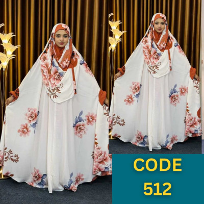 Luxary Zilbab Abaya Khimar (512)