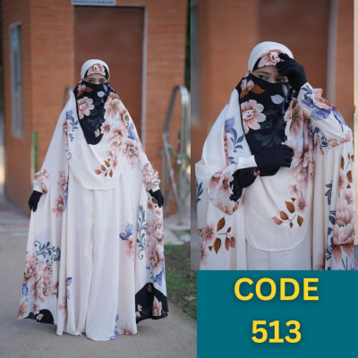 Luxary Zilbab Abaya Khimar (513)
