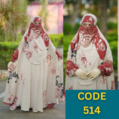 Luxary Zilbab Abaya Khimar (514)
